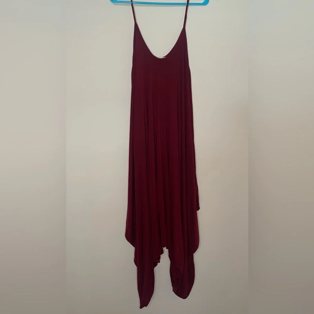 Love in Rich Burgundy Dress - Picture 3 of 3